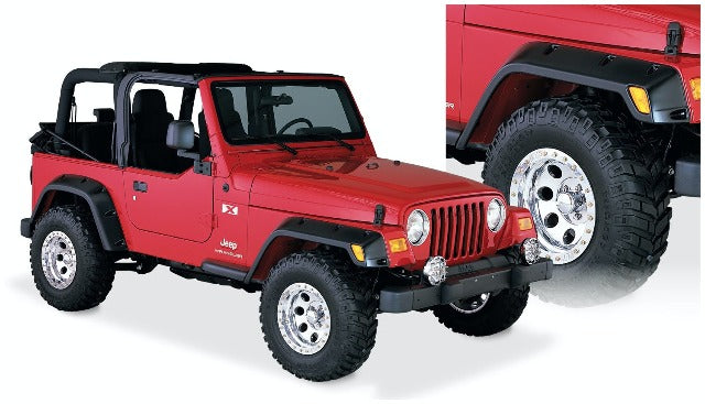 Bushwacker 10917-07 Pocket Style Fender Flares, 4pc