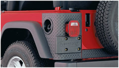 Bushwacker 14004 Trail Armor Rear Corner Guard, Black