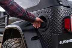 Bushwacker 14004 Trail Armor Rear Corner Guard, Black