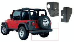 Bushwacker 14004 Trail Armor Rear Corner Guard, Black