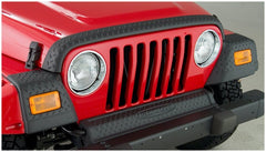 Bushwacker 14005 Trail Armor Hood Stone Guard and Front Corners, Black