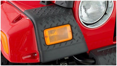 Bushwacker 14007 Trail Armor Front Corner Guard, Black