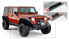 Bushwacker 14012 Trail Armor Rocker Panel and Sill Plate Covers, Black