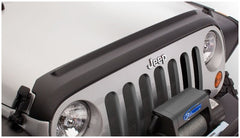 Bushwacker 14061 Trail Armor Hood Stone Guard, Black
