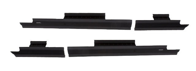 Husky Liners Trail Armor Rocker Panel & Sill Plate Covers, Black 2874081