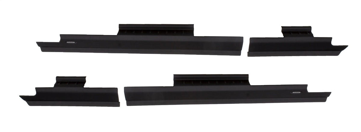 Bushwacker 14085 Trail Armor Rocker Panel and Sill Plate Covers, Black