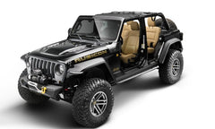 Bushwacker 14095 Trail Armor Rocker Panel and Side Plates / Sill Plate Cover