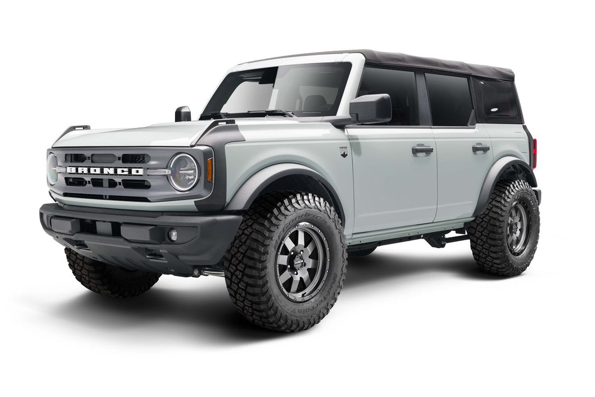 Bushwacker 14123 Bronco Trail Armor, Front Corner