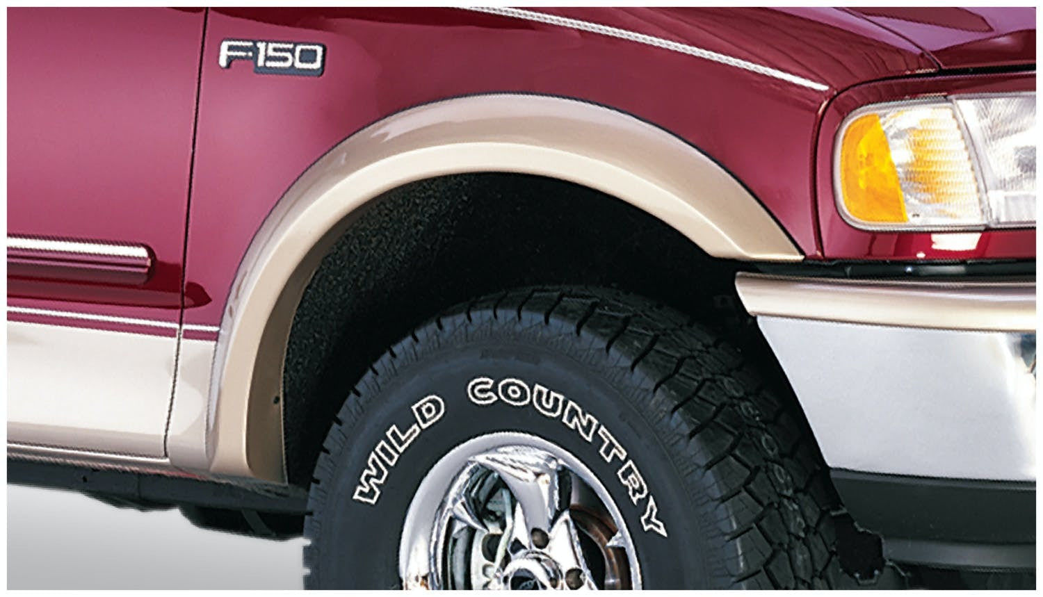 Bushwacker 20033-11 Extend-A-Fender Style Fender Flares, 2pc