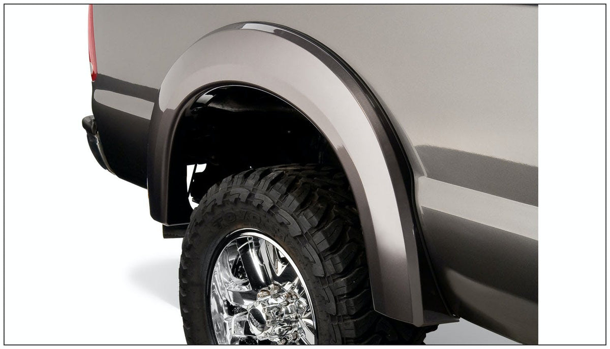 Bushwacker 20076-02 Extend-A-Fender Style Fender Flares, 2pc
