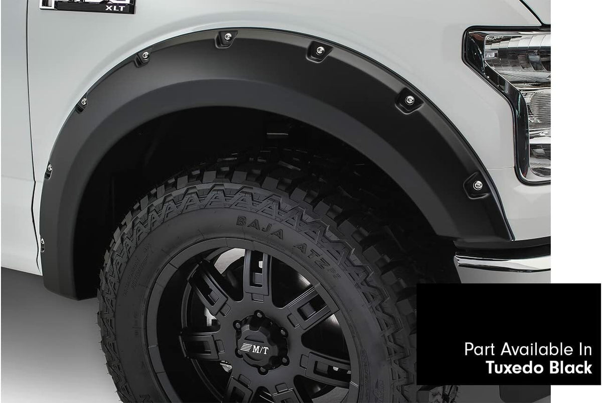 Bushwacker 20935-42 Pocket Style Fender Flares, 4pc Color Match