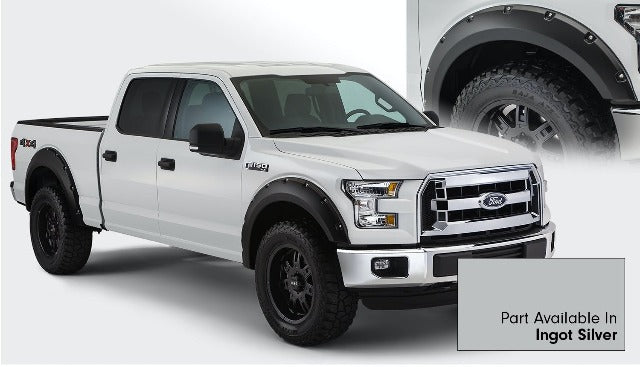 Bushwacker 20935-52 Pocket Style Fender Flares, 4pc Color Match