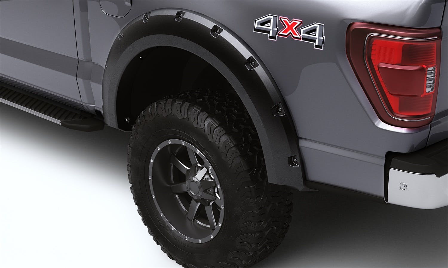 Bushwacker 28119-08 Forge Style Fender Flares 4pc Textured