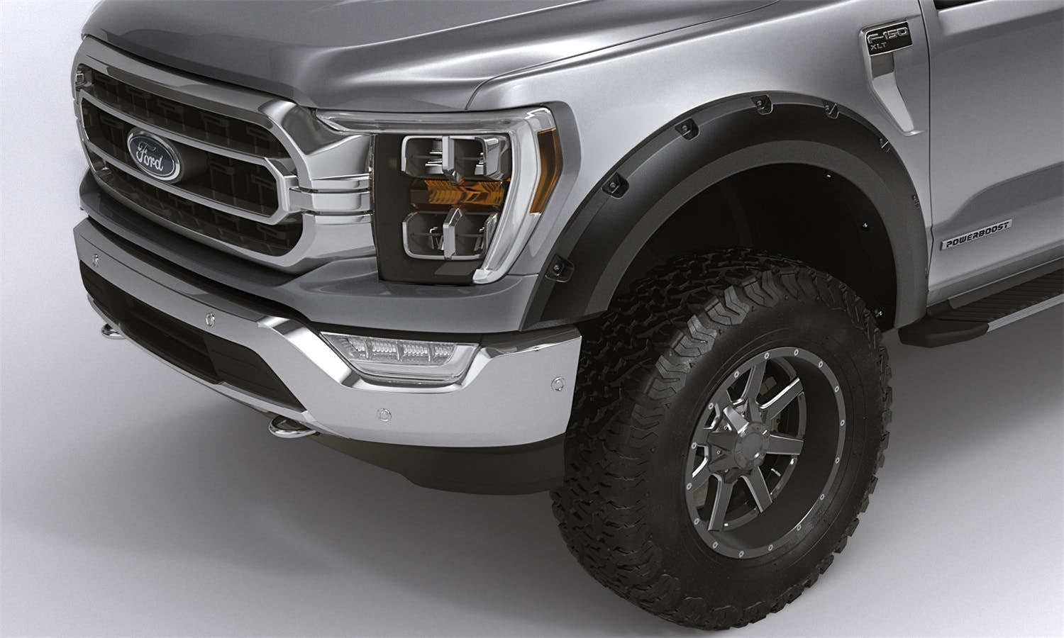 DISCONTINUED - Bushwacker 28150-08 Forge Style Fender Flares 4pc Textured