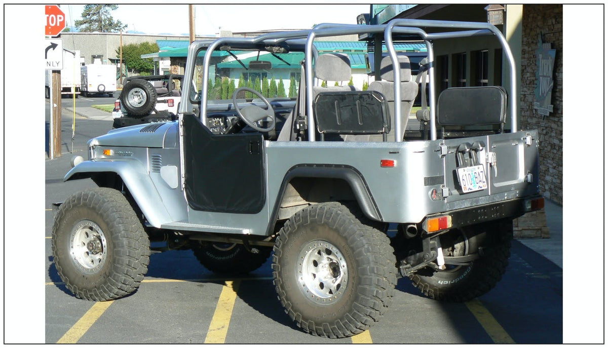 Bushwacker 30002-07 Cutout Style Fender Flares, 2pc