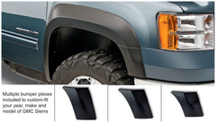 Bushwacker 40107-02 Extend-A-Fender Style Fender Flares, 2pc