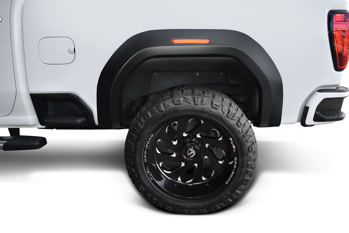 Bushwacker 40160-02 Extend-A-Fender Style Fender Flares, 2pc