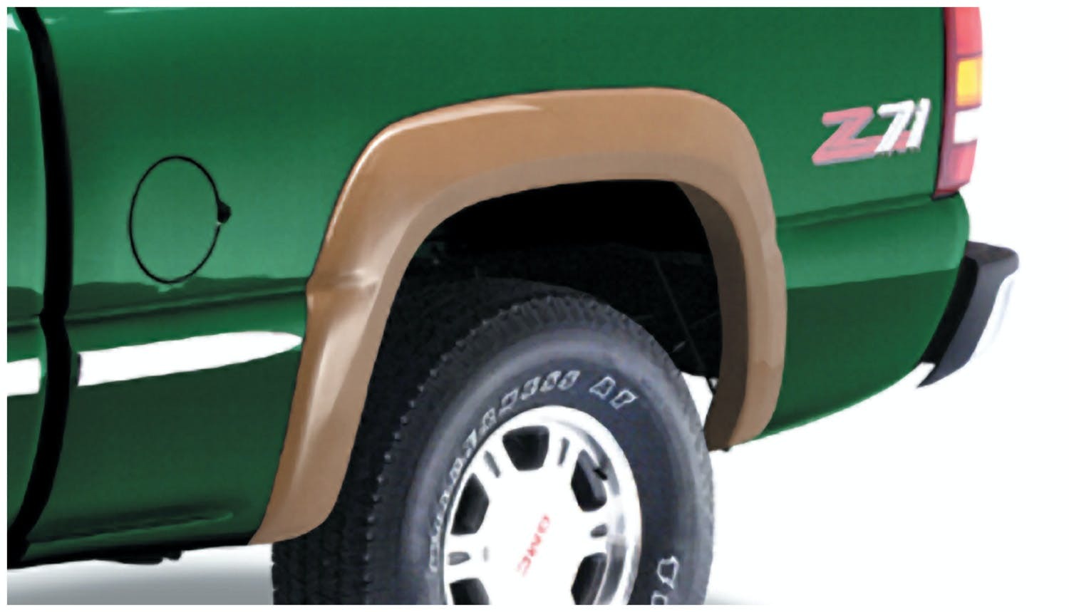 Bushwacker 40906-02 Extend-A-Fender Style Fender Flares, 4pc