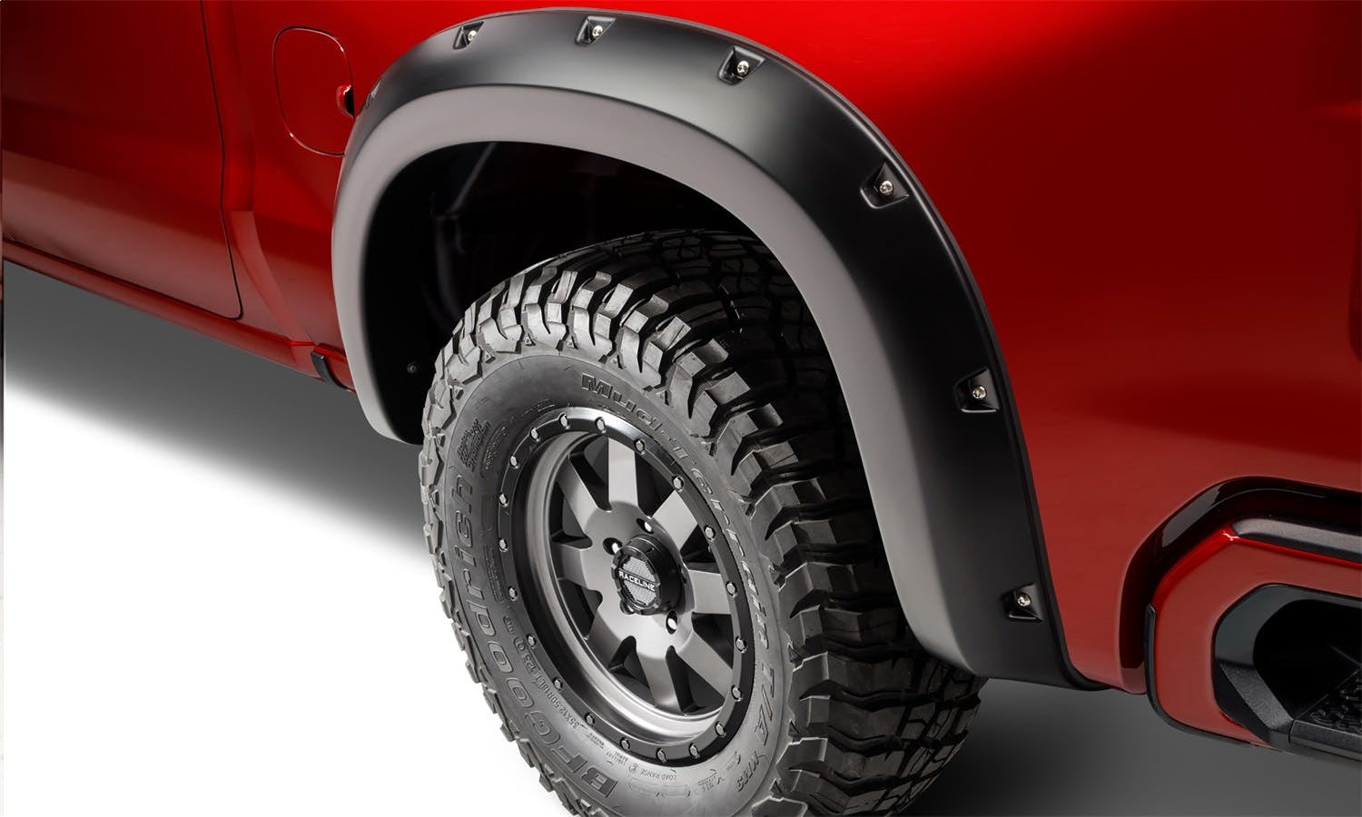 Bushwacker 40927-02 Pocket Style Fender Flares, 4pc