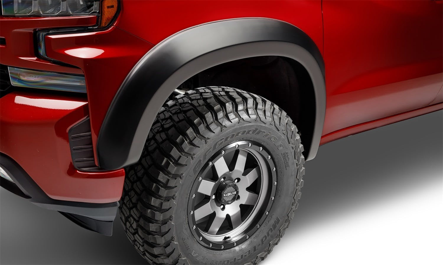 Bushwacker 40929-02 Extend-A-Fender Style Fender Flares, 4pc