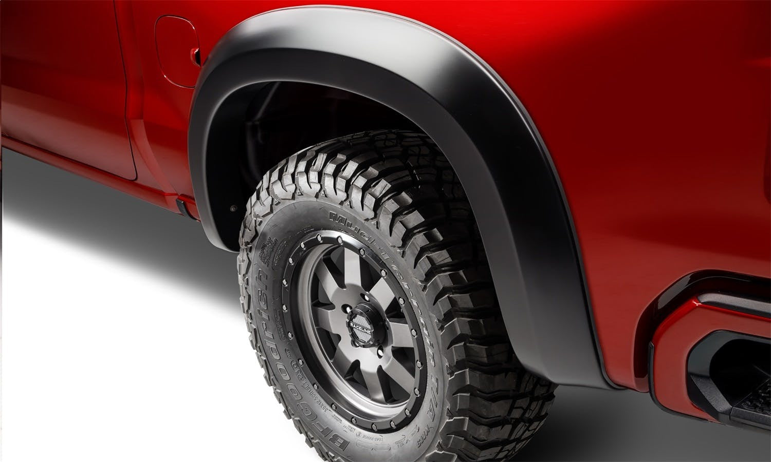 Bushwacker 40929-02 Extend-A-Fender Style Fender Flares, 4pc