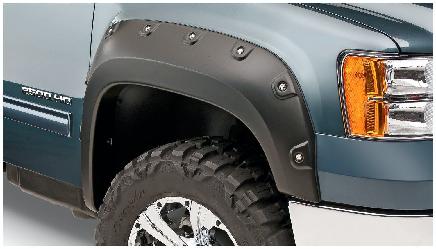 Bushwacker 40943-02 Boss Pocket Style Fender Flares, 4pc