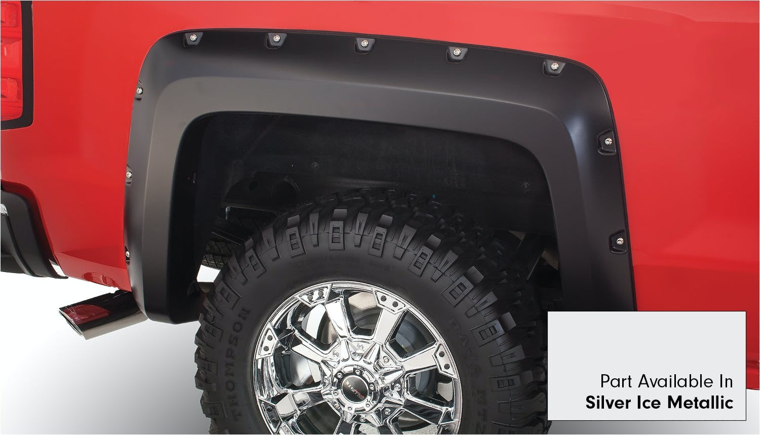 Bushwacker 40957-54 Pocket Style Fender Flares, 4pc Color