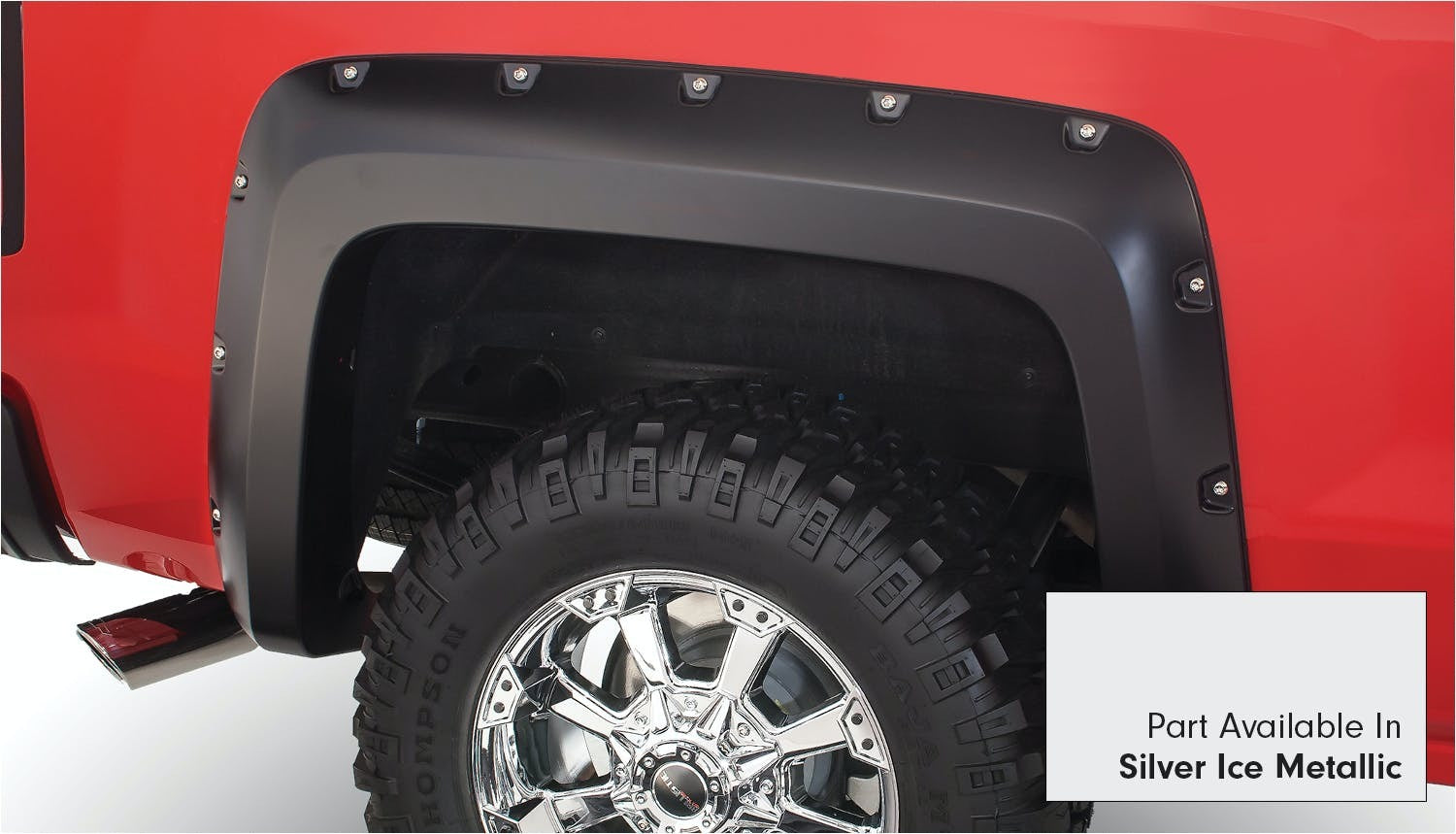 Bushwacker 40959-54 Pocket Style Fender Flares, 4pc Color