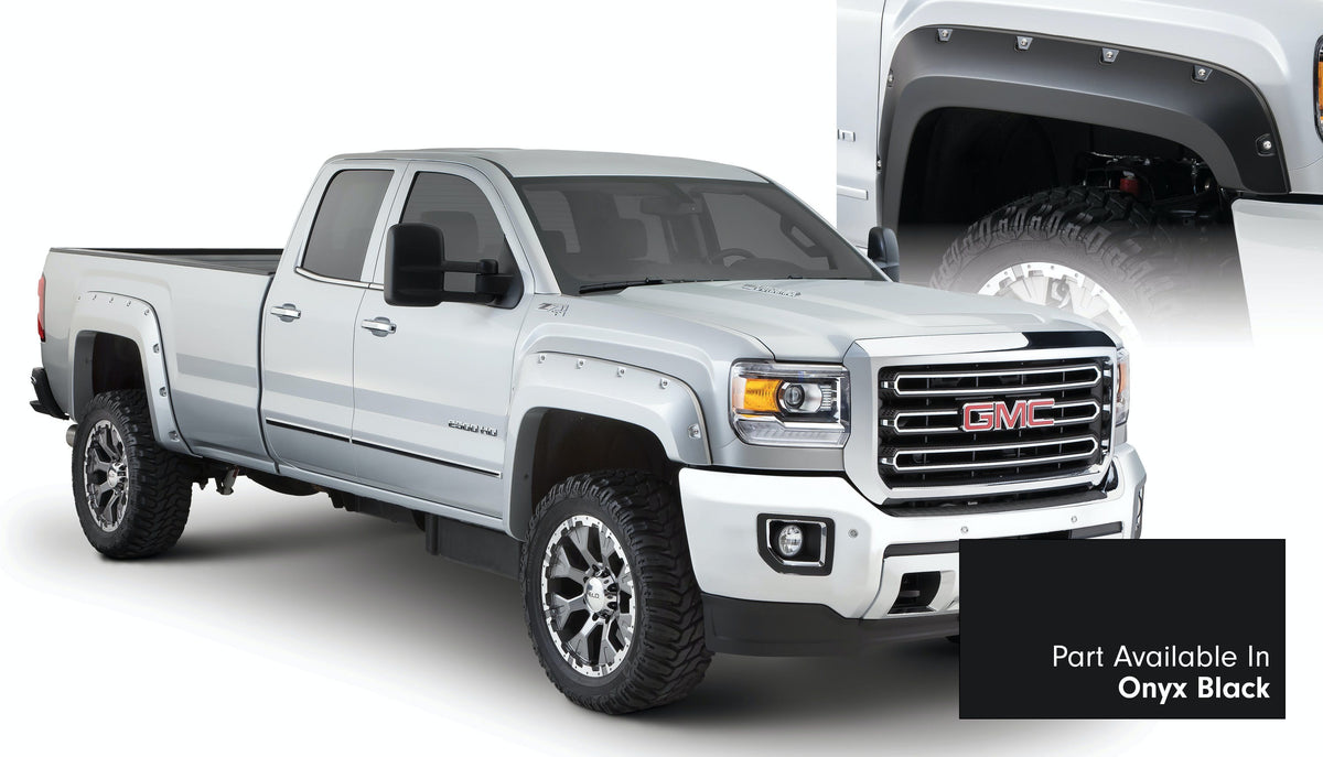 Bushwacker 40967-34 Pocket Style Fender Flares, 4pc Color
