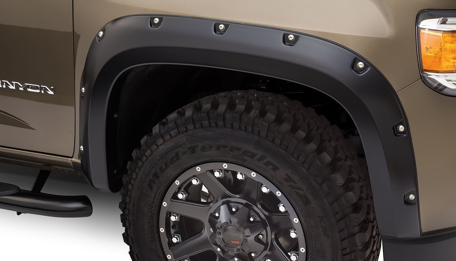 Bushwacker 40971-02 Pocket Style Fender Flares, 4pc