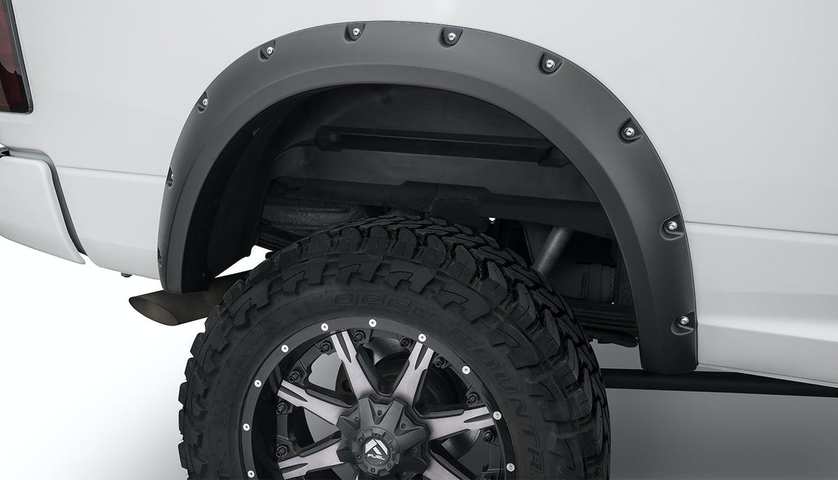 Bushwacker 40978-02 Max Coverage Pocket Style Fender Flares, 4pc