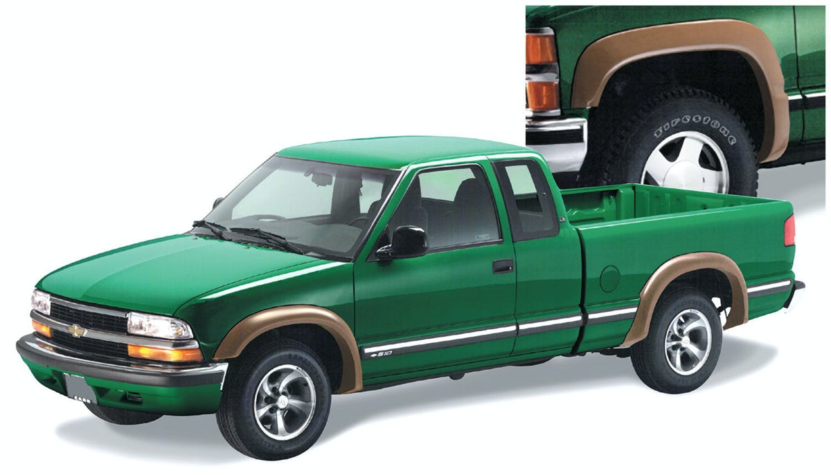 DISCONTINUED - Bushwacker 41907-11 Extend-A-Fender Style Fender Flares, 4pc
