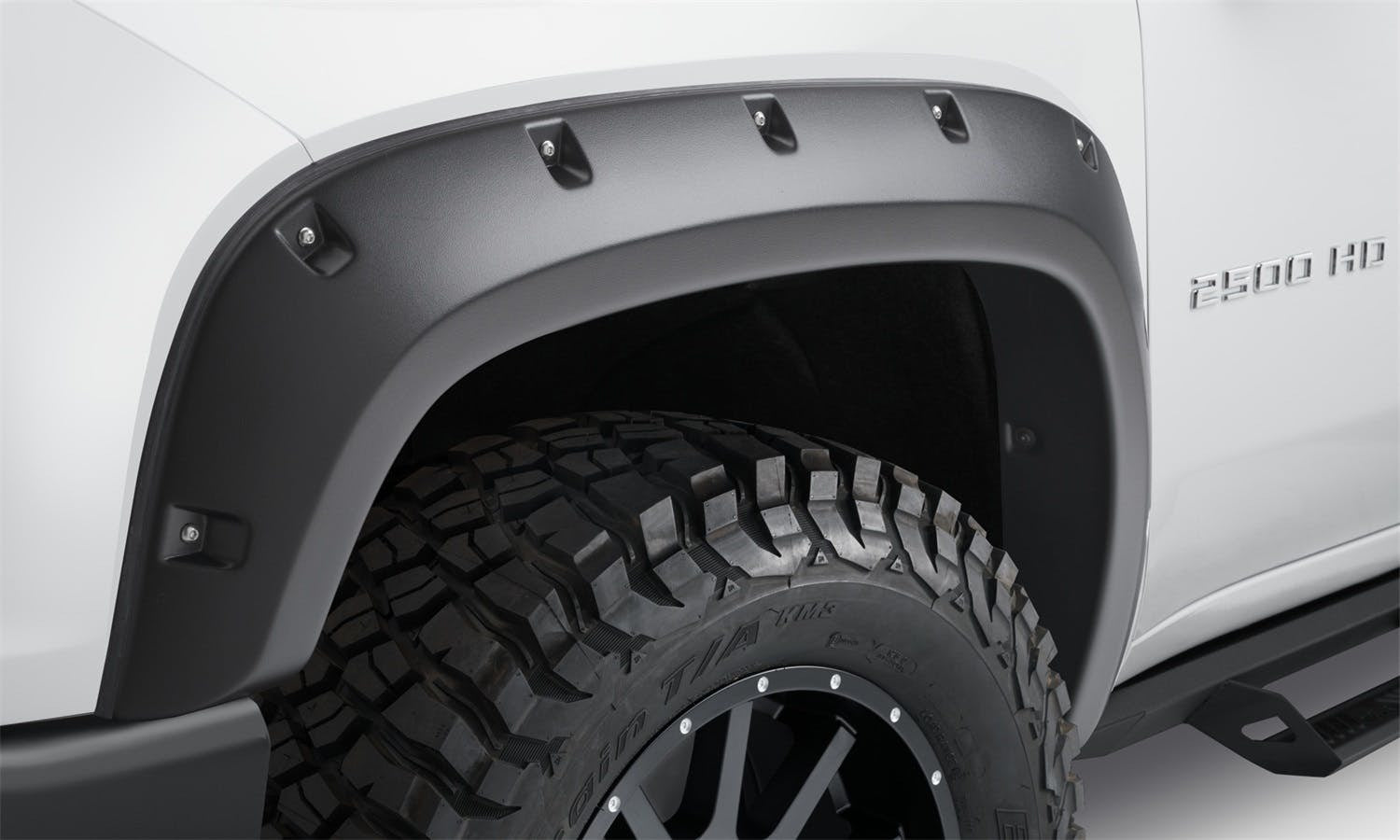 Bushwacker 48146-08 Forge Style Fender Flares 4pc Textured