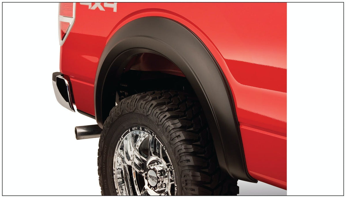 Bushwacker 50055-02 Extend-A-Fender Style Fender Flares, 2pc