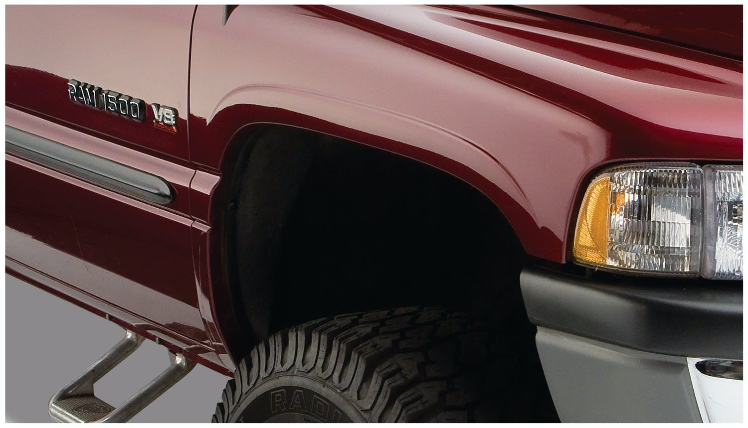 Bushwacker 50908-02 Pocket Style Fender Flares, 4pc