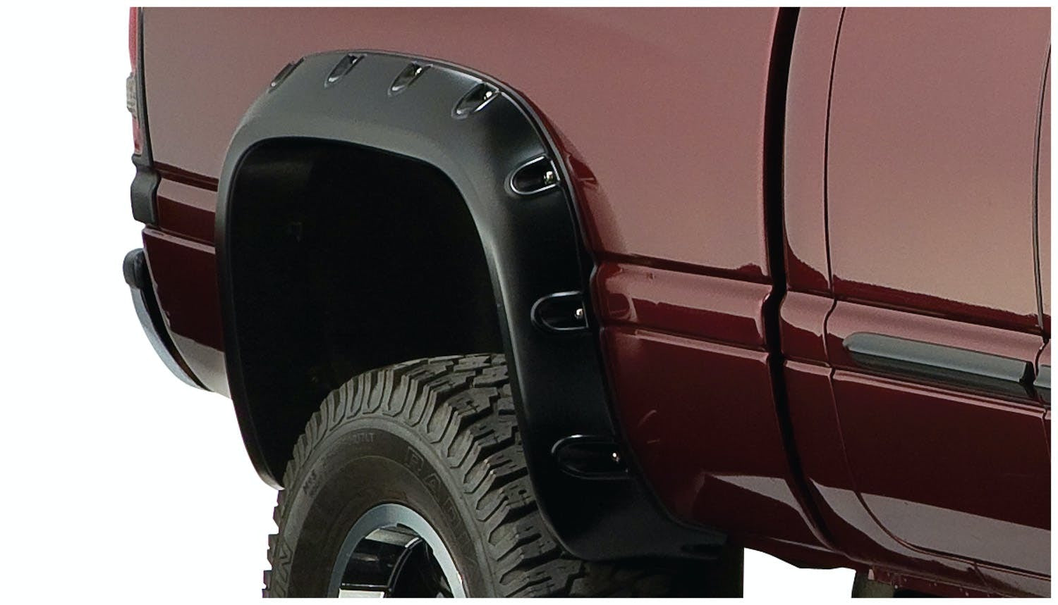 Bushwacker 50908-02 Pocket Style Fender Flares, 4pc