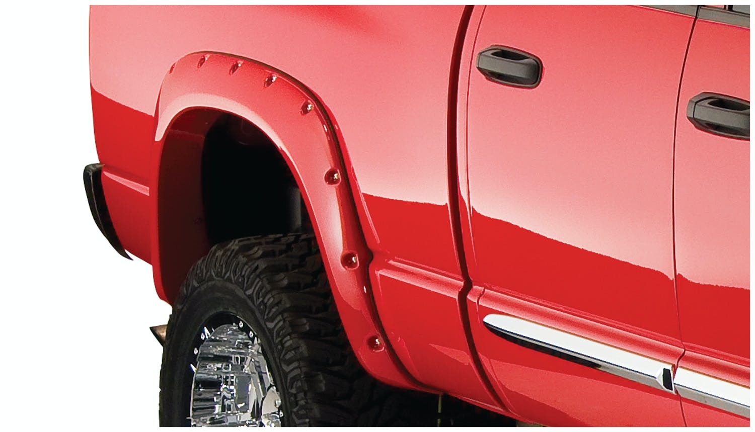 Bushwacker 50911-02 Pocket Style Fender Flares, 4pc