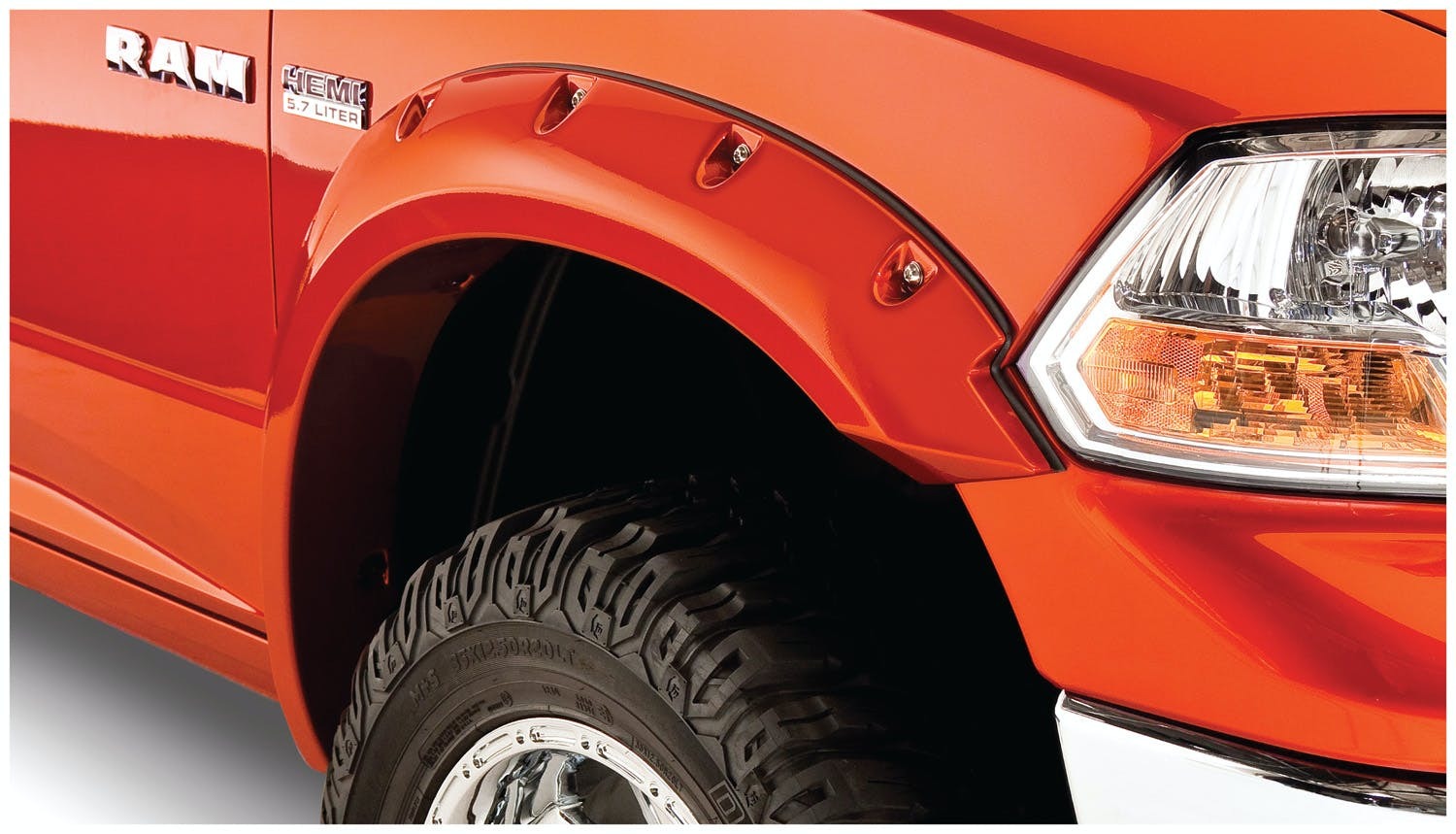 Bushwacker 50915-02 Pocket Style Fender Flares, 4pc