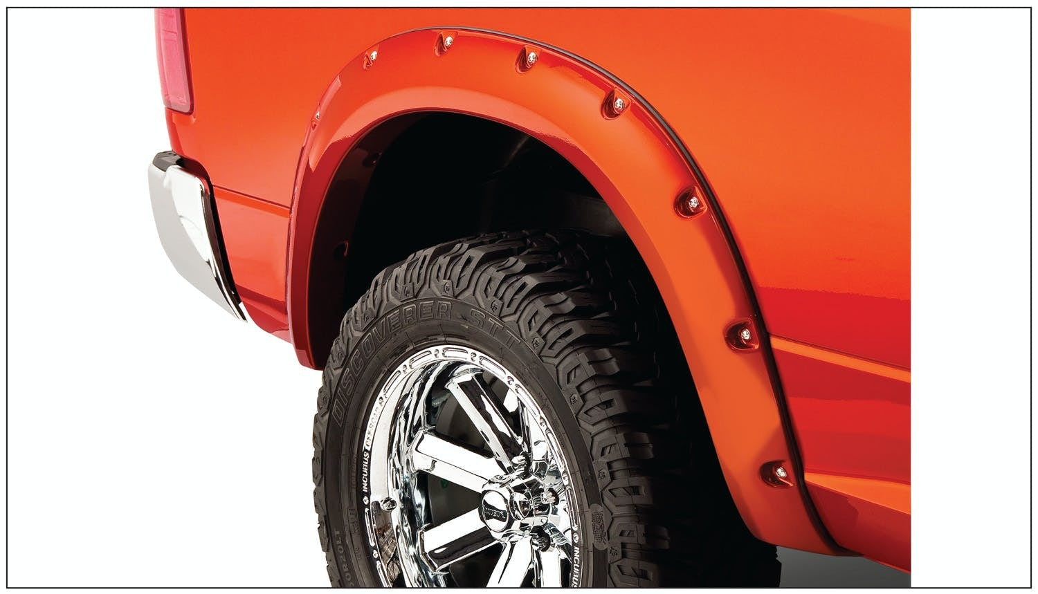 Bushwacker 50915-02 Pocket Style Fender Flares, 4pc