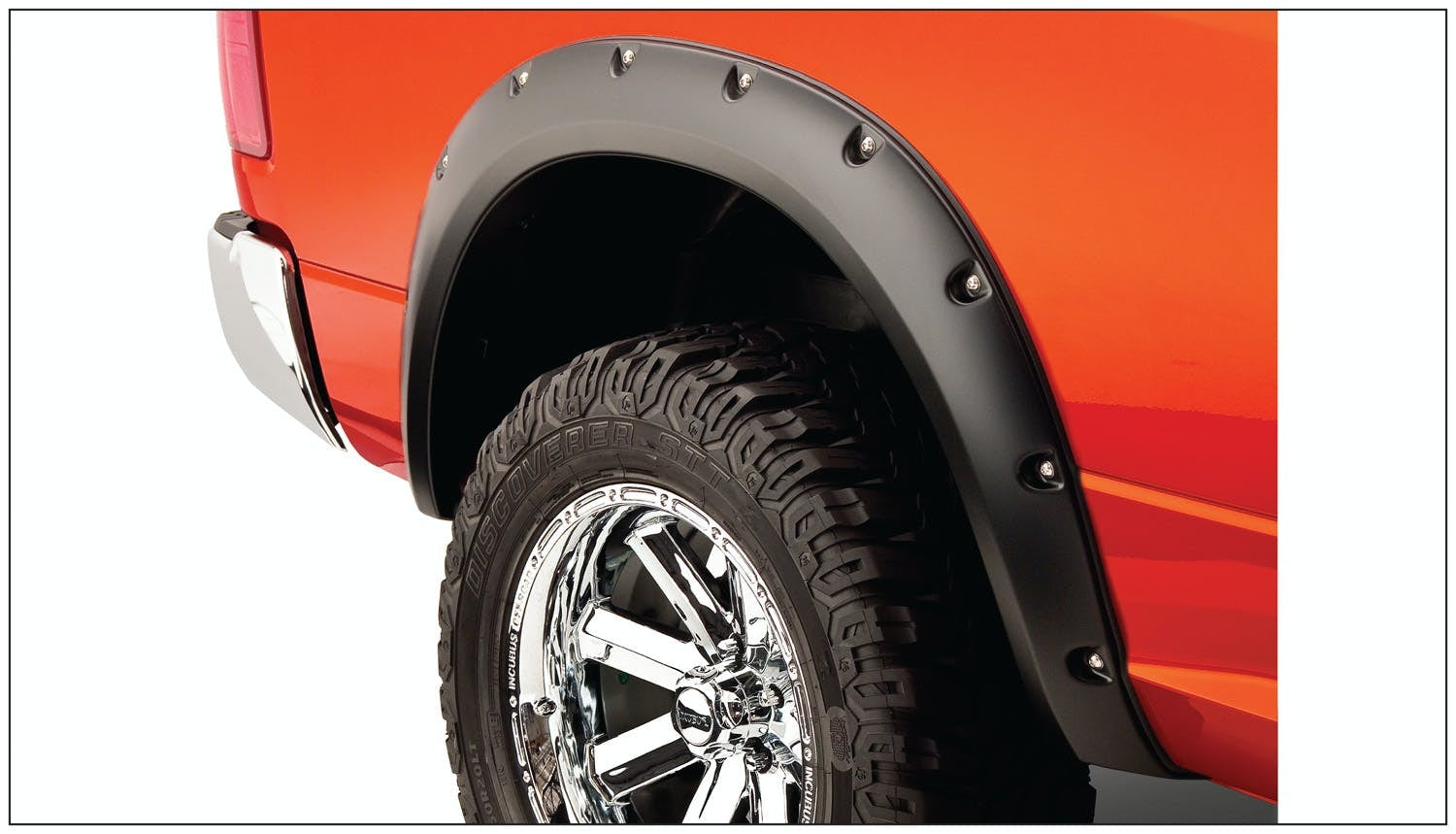 Bushwacker 50915-02 Pocket Style Fender Flares, 4pc