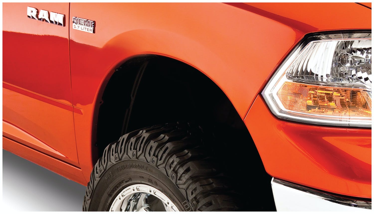 Bushwacker 50915-02 Pocket Style Fender Flares, 4pc