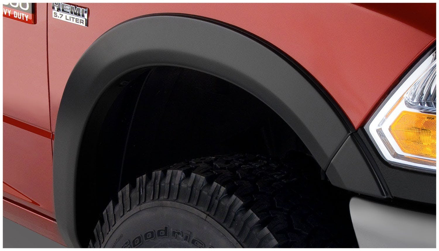 Bushwacker 50917-55 OE Style Fender Flares, 4pc Color