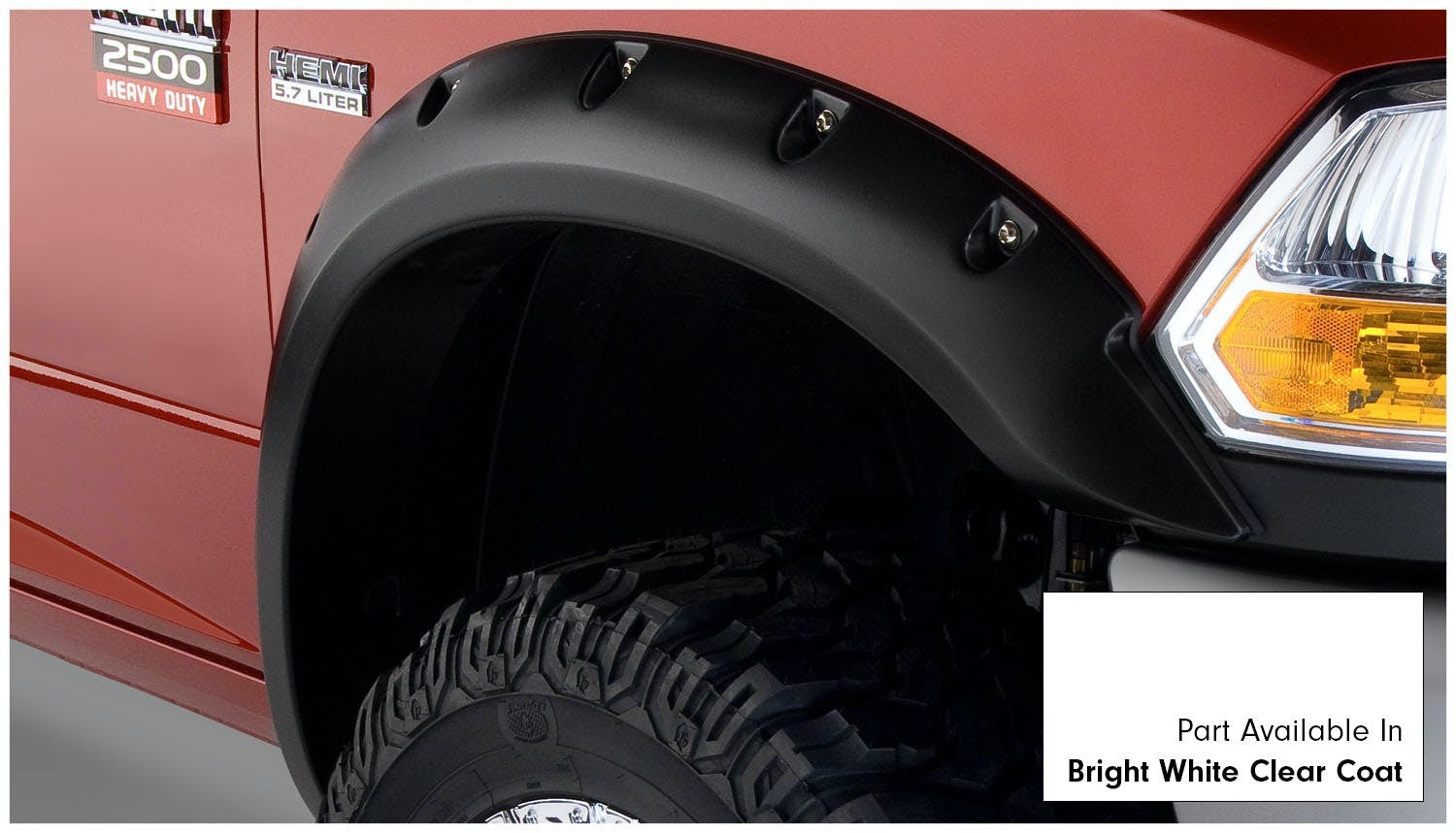 Bushwacker 50919-15 Pocket Style Fender Flares, 4pc Color