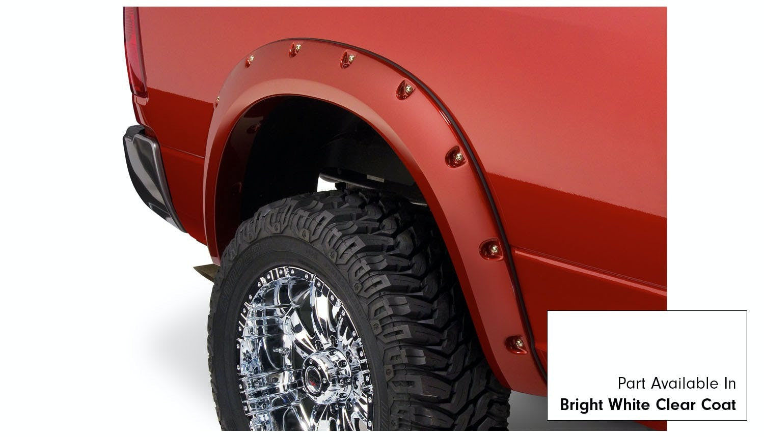 Bushwacker 50919-15 Pocket Style Fender Flares, 4pc Color