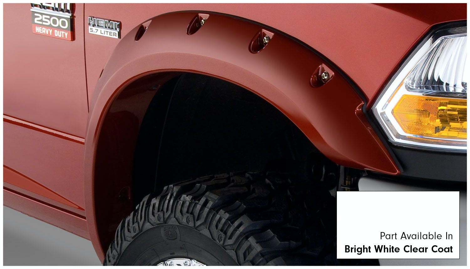 Bushwacker 50919-15 Pocket Style Fender Flares, 4pc Color