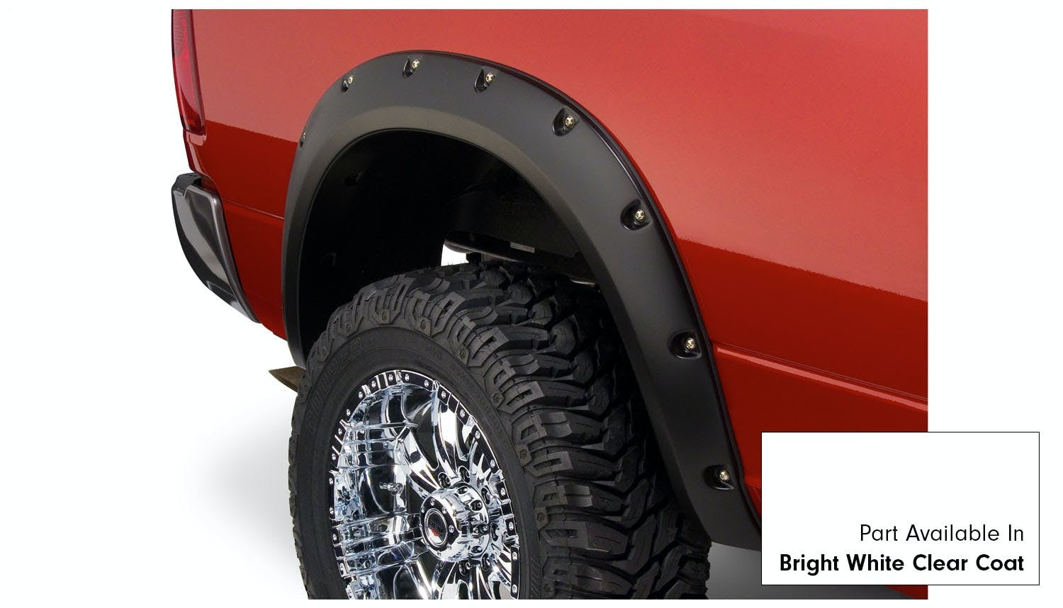 Bushwacker 50919-15 Pocket Style Fender Flares, 4pc Color