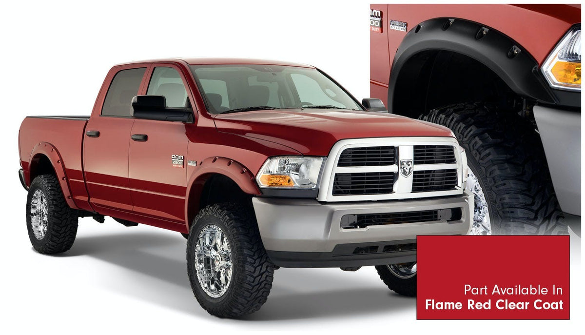 Bushwacker 50919-75 Pocket Style Fender Flares, 4pc Color