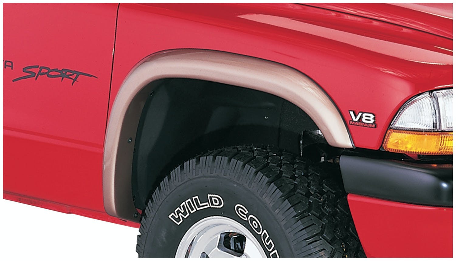 Bushwacker 51905-02 Extend-A-Fender Style Fender Flares, 4pc