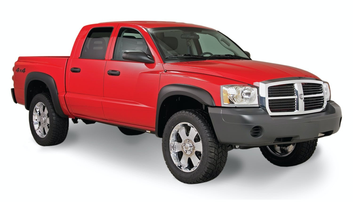 Bushwacker 51908-02 Extend-A-Fender Style Fender Flares, 4pc