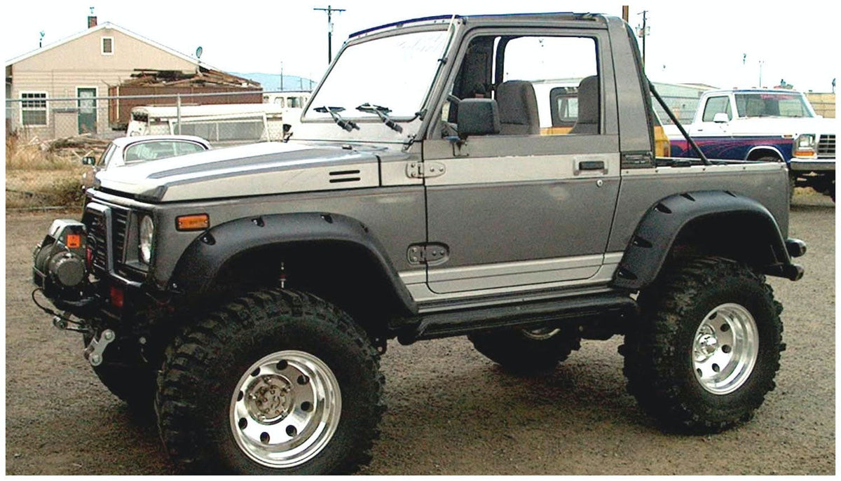 Bushwacker 60016-07 Pocket Style Fender Flares, 2pc